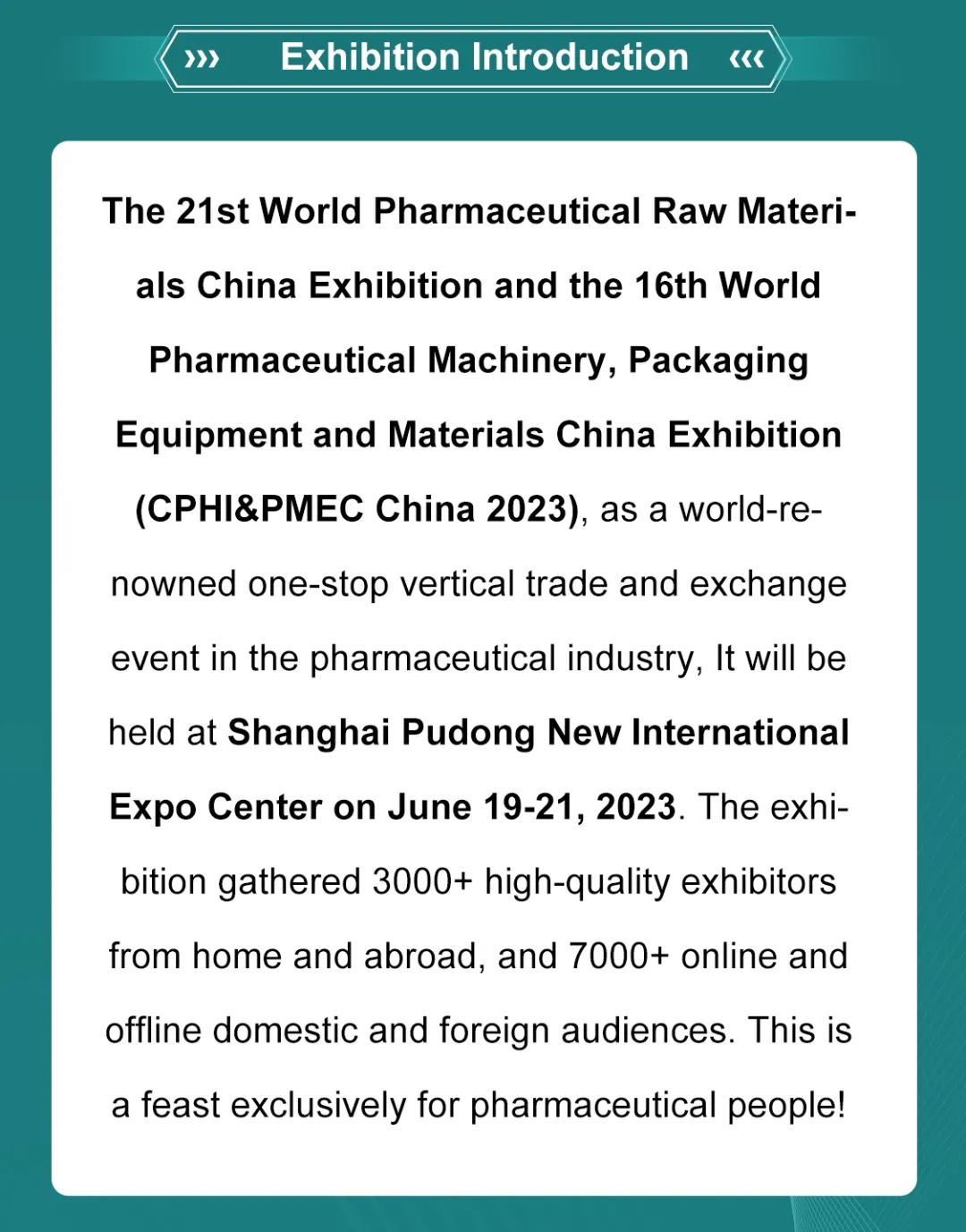 Jhenten Machinery  invites you to CPHI & PMEC China 2023！(圖3)
